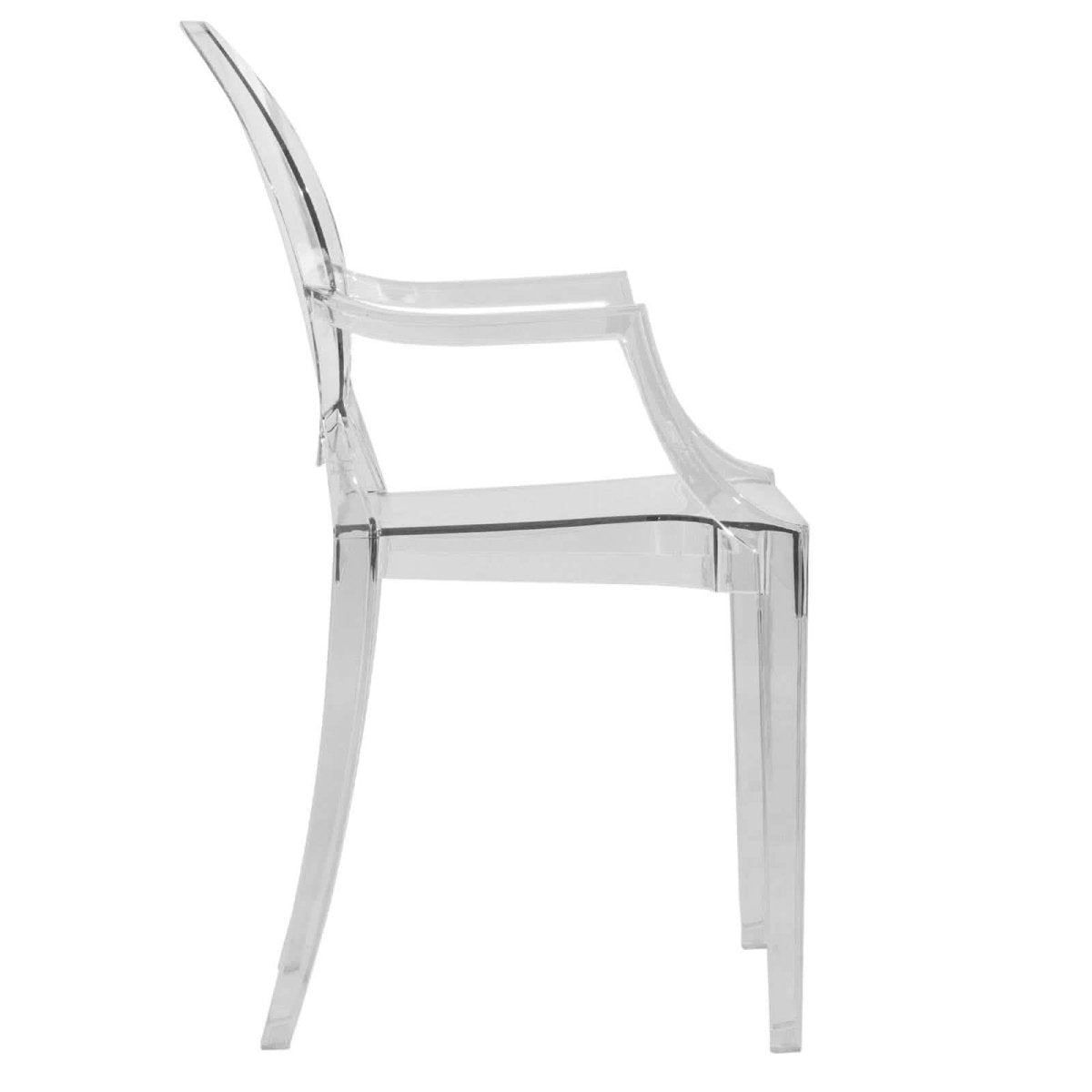 Carroll Modern Acrylic Dining Chair, Set of 2