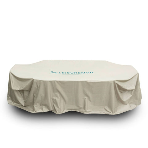 Mid-Century Modern Chelsea Rectangular Outdoor Furniture Rain Cover for 63" and 87" Patio Dining Set