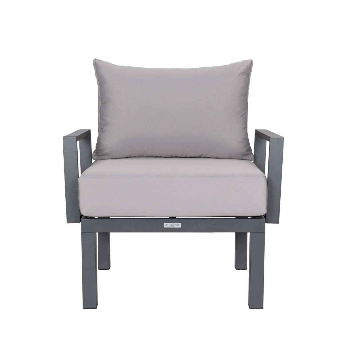 Chelsea 7 - Piece Patio Sectional And Coffee Table Set In Aluminum With Cushions