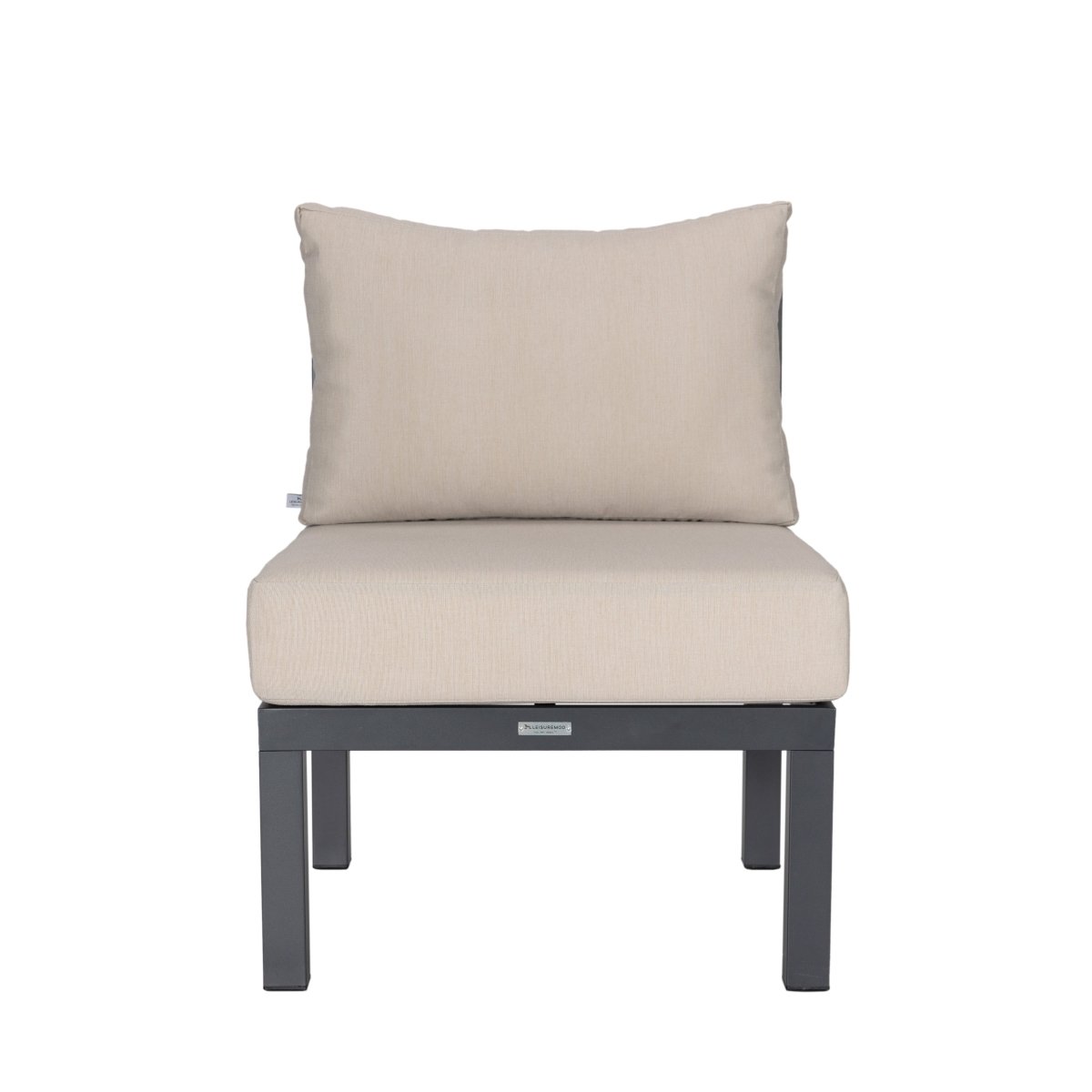 Chelsea 7 - Piece Patio Sectional And Coffee Table Set In Aluminum With Cushions