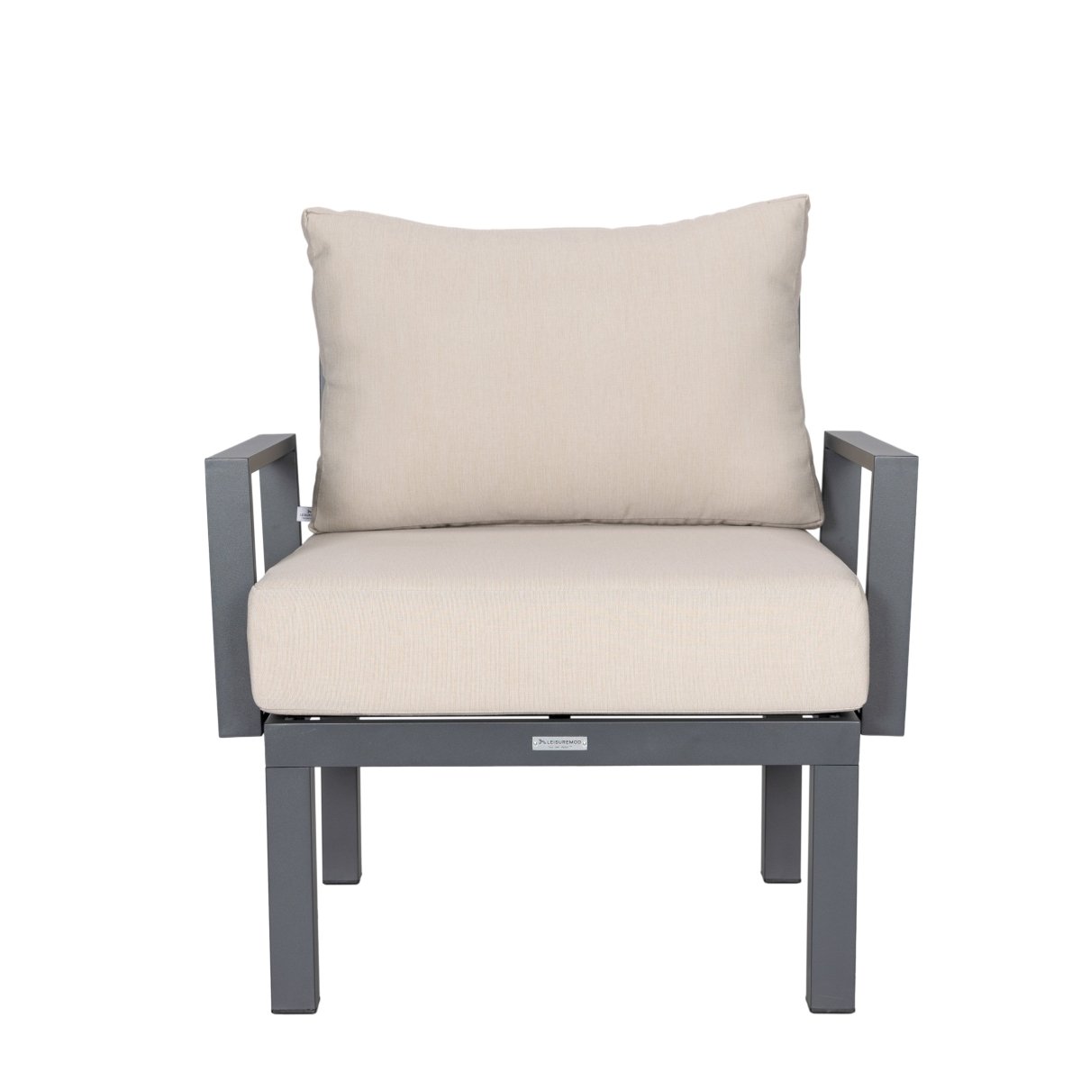 Chelsea 7 - Piece Patio Sectional And Coffee Table Set In Aluminum With Cushions