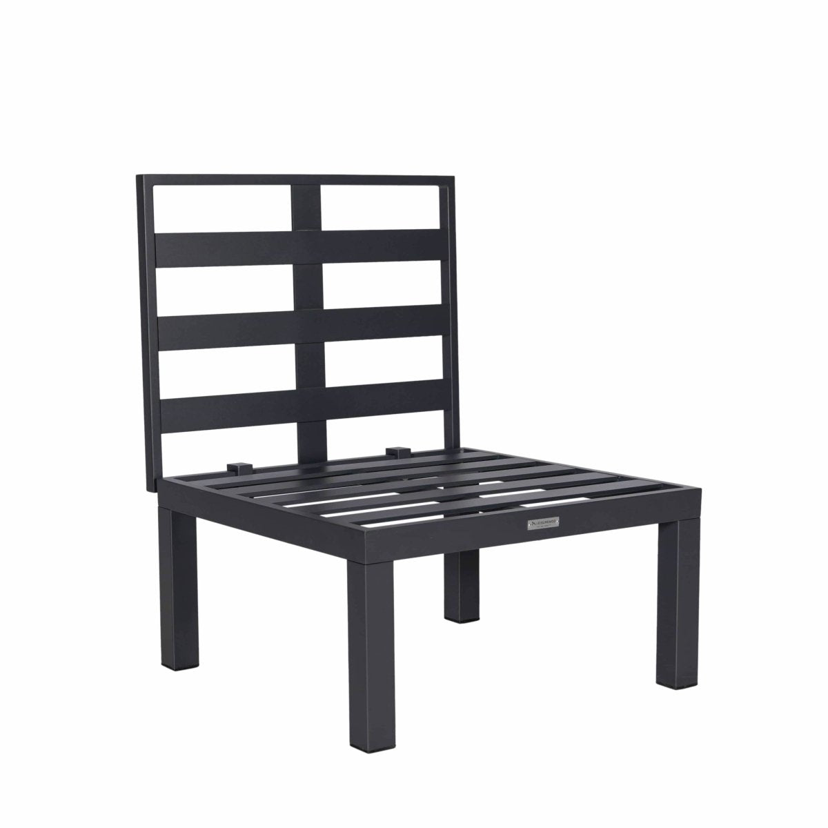 Chelsea 7 - Piece Patio Sectional And Coffee Table Set In Aluminum With Cushions