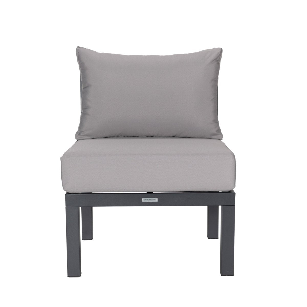 Chelsea 7 - Piece Patio Sectional And Coffee Table Set In Aluminum With Cushions