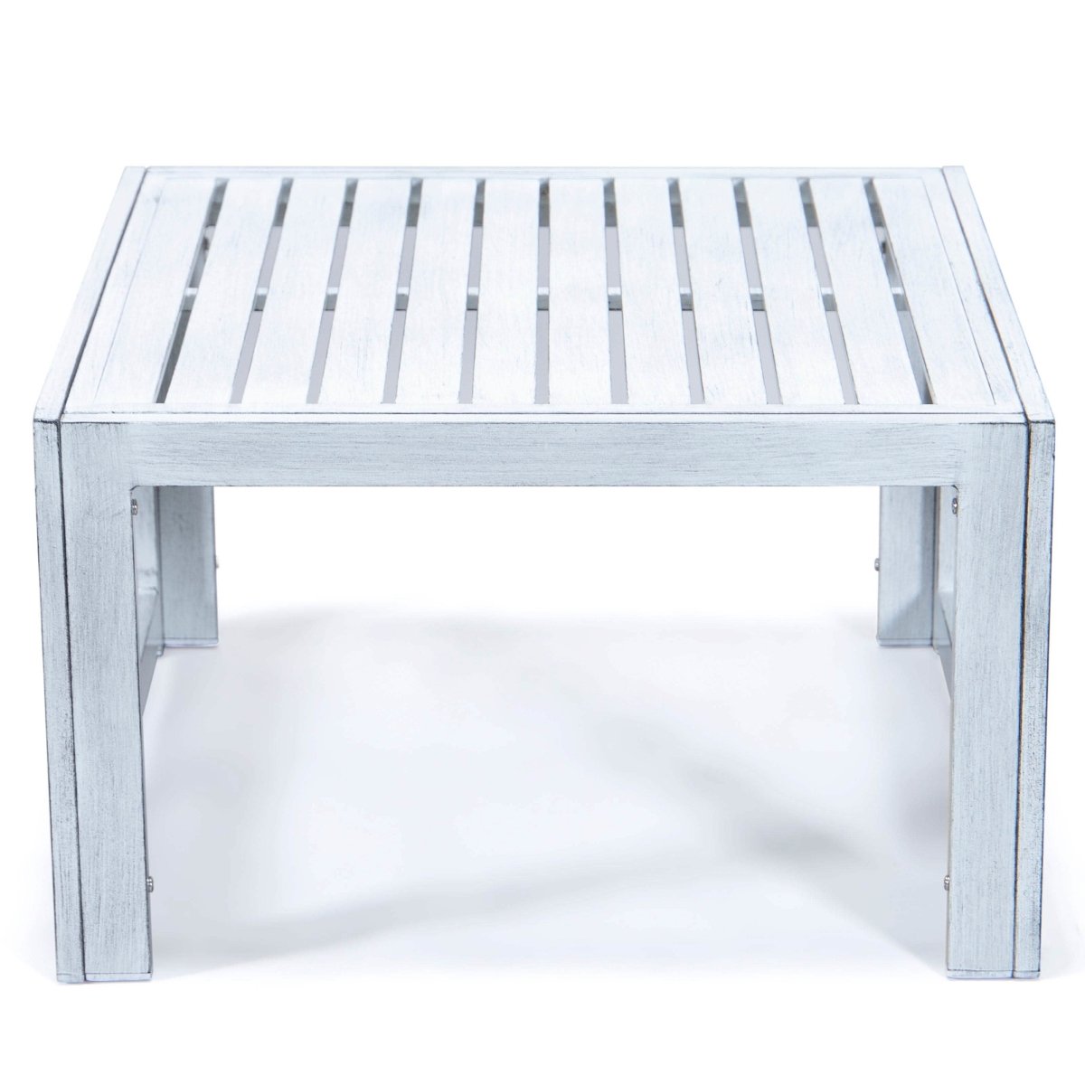 Chelsea 7 - Piece Patio Sectional And Coffee Table Set In Aluminum With Cushions