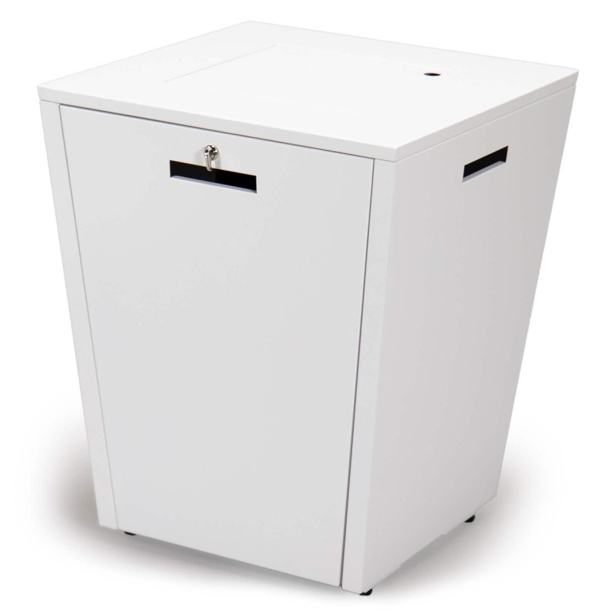 Chelsea Steel Fire Pit Table with Tempered Glass Wind Guard and Lid