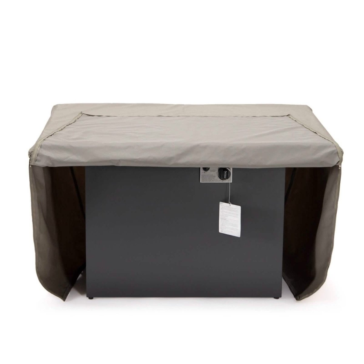 Chelsea Waterproof Fabric Rectangle Fire Pit Table Cover