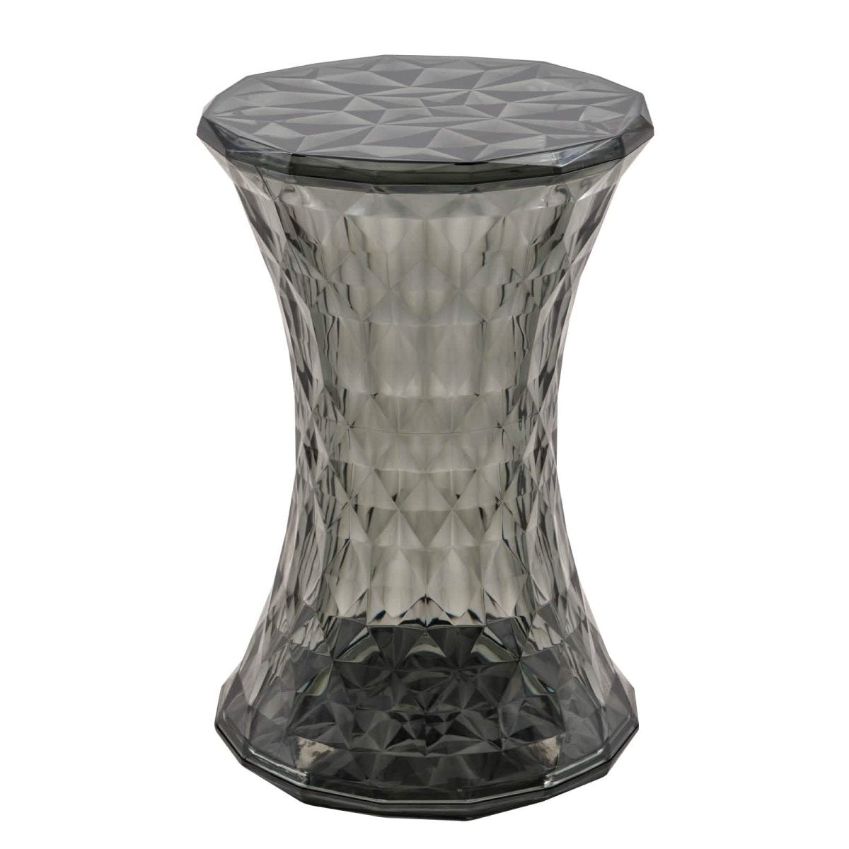 Clio Plastic Side Table with a Diamond Shape Design