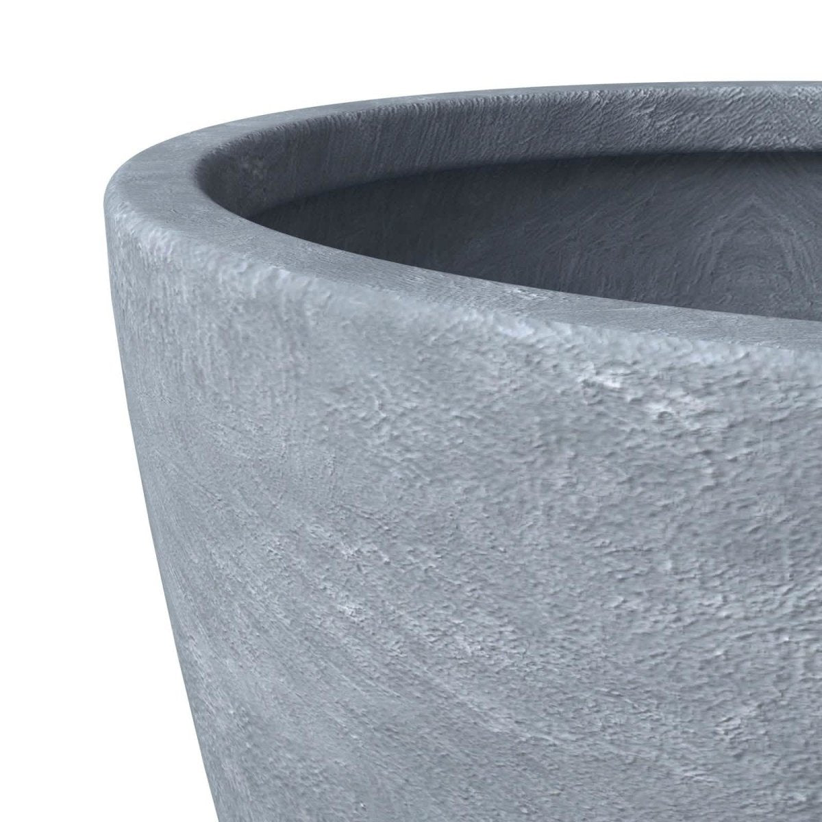 Dahlia Modern Fiberstone and MgO Clay Planter Pot for Indoor and Outdoor