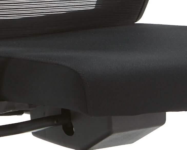 Dale Adjustable Upholstered Office Chair with Mesh Back