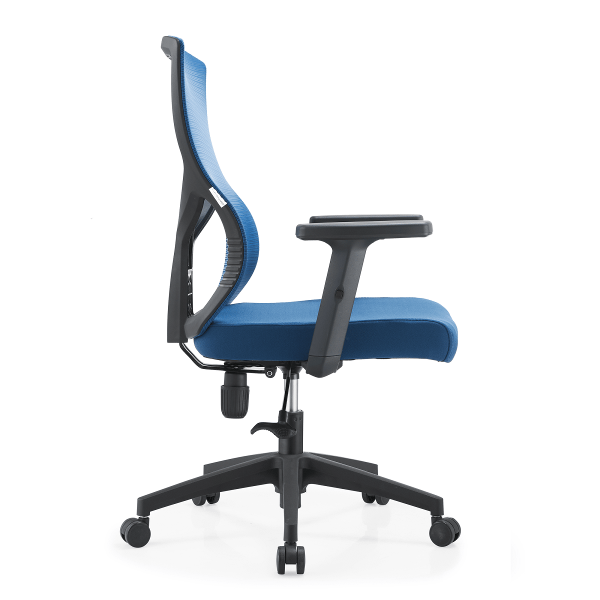 Dale Adjustable Upholstered Office Chair with Mesh Back
