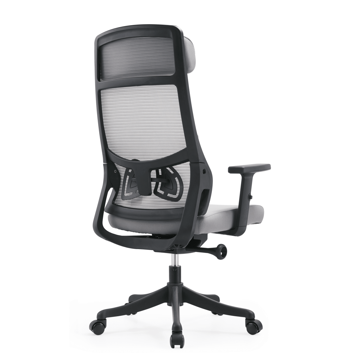 Dale Adjustable Upholstered Office Chair with Mesh Back