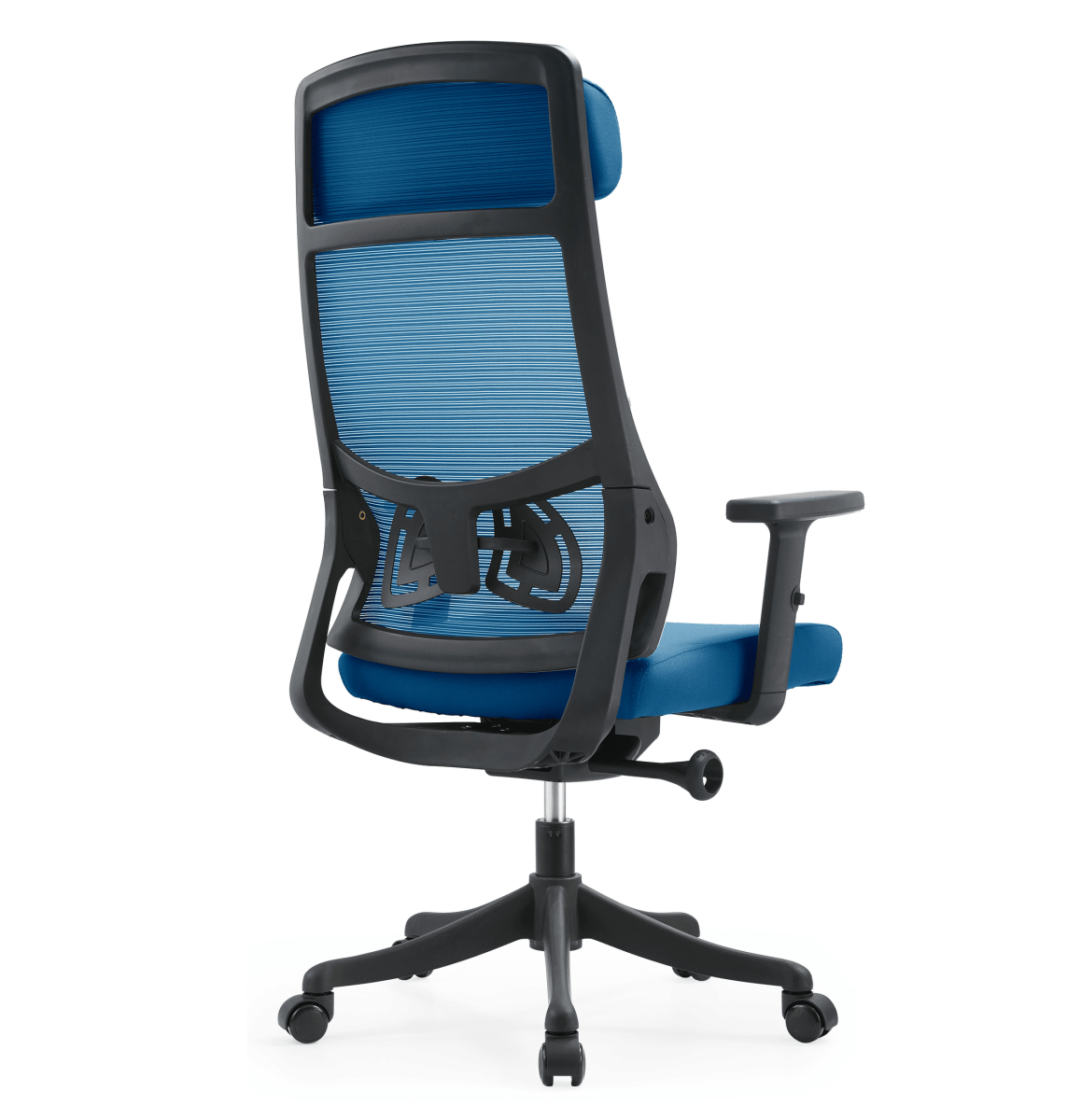 Dale Adjustable Upholstered Office Chair with Mesh Back