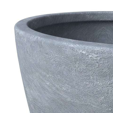 Dahlia Modern Fiberstone and MgO Clay Planter Pot for Indoor and Outdoor