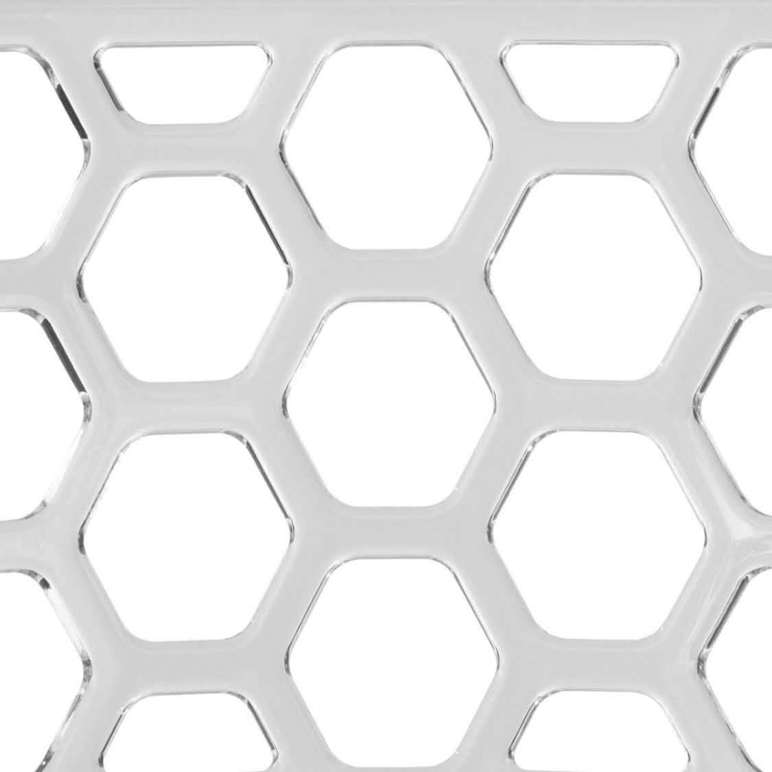 Dynamic Modern Honeycomb Design Dining Side Chair