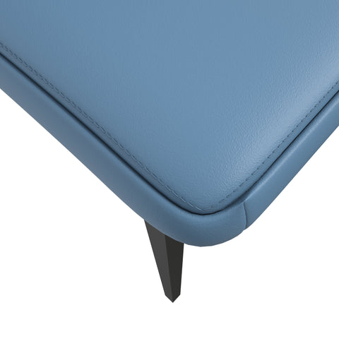 Eclat Collection Modern Upholstered Leather Dining Chair Set of 2