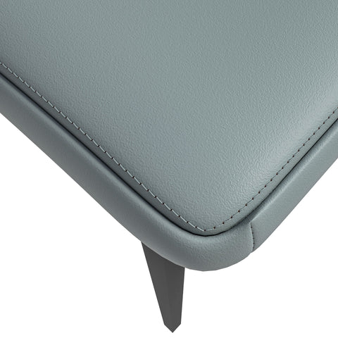 Eclat Collection Modern Upholstered Leather Dining Chair Set of 2