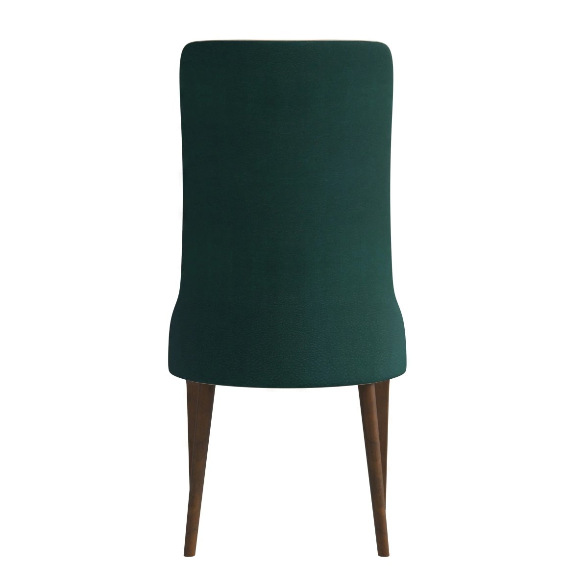 Elm Dining Chair with a Leather/Velvet Seat and a Two - Tone Color Design Backrest in Ash Wood Set of 4