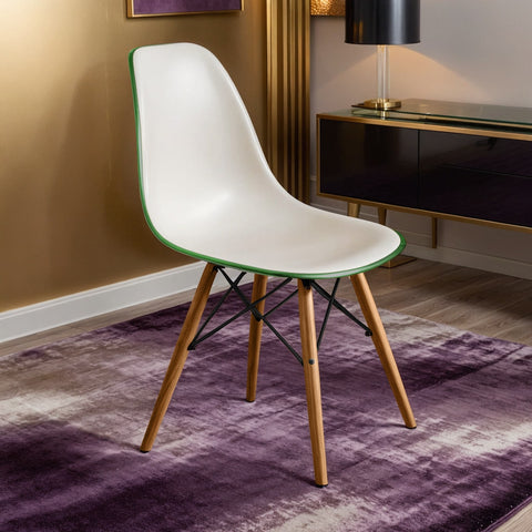 Dover Modern Dining Chair  Molded Side Chair Set of 4