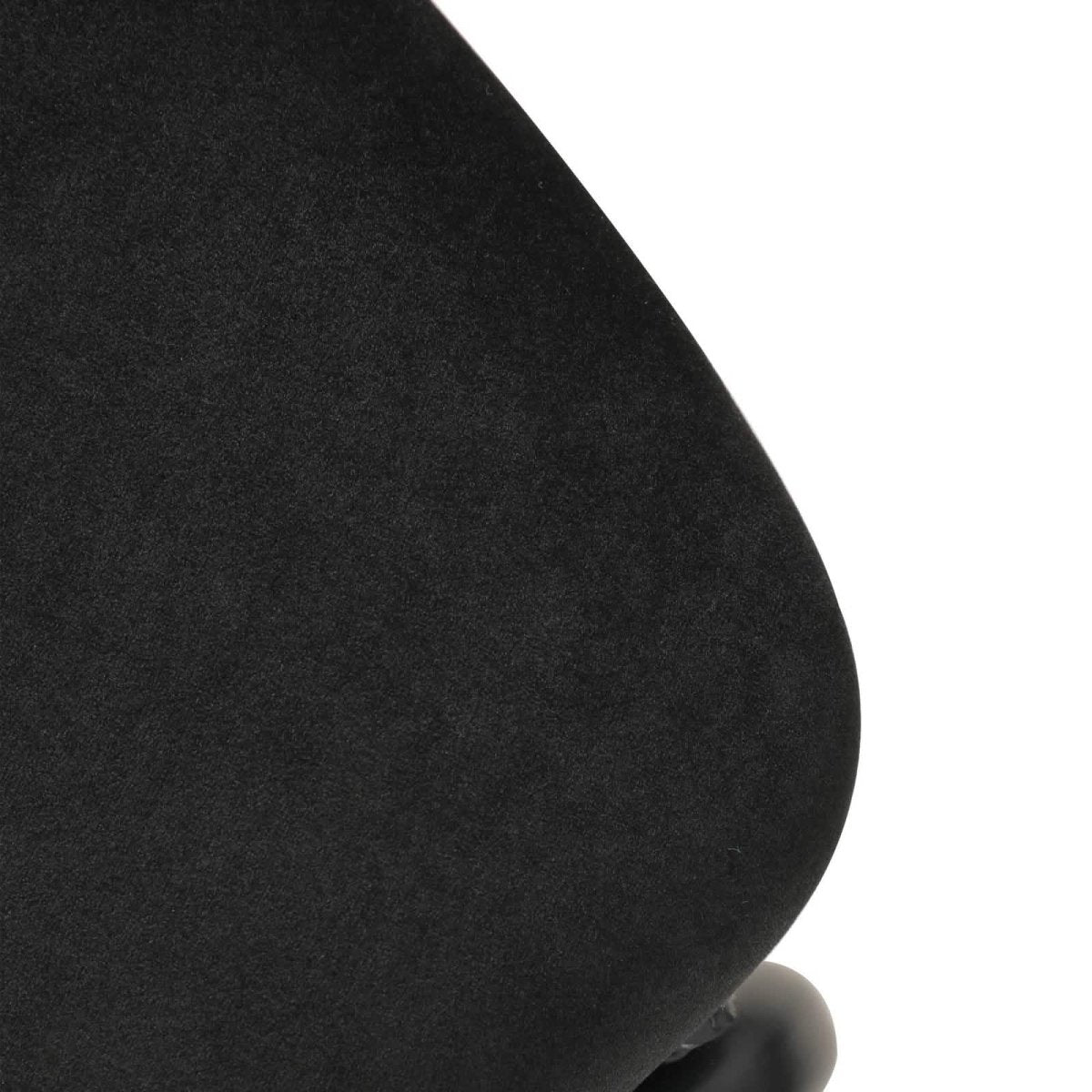 Ervilla Mid - Century Modern Wicker Bar Stool with Fabric Seat and Black/White Powder Coated Steel Frame