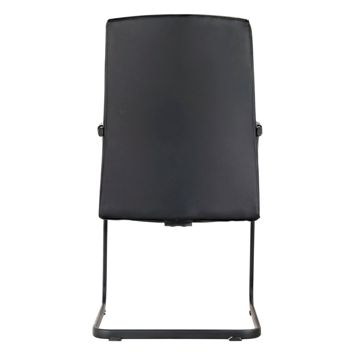 Evander Leather Office Chair With Aluminum Frame