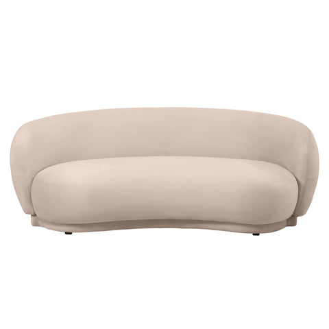 Faze 3-Seater Wide Couch Sofa Upholstered in Velvet