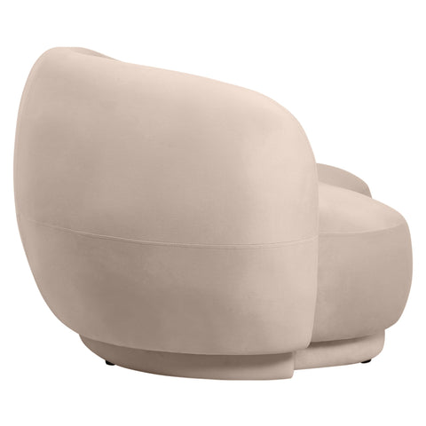 Faze 3-Seater Wide Couch Sofa Upholstered in Velvet