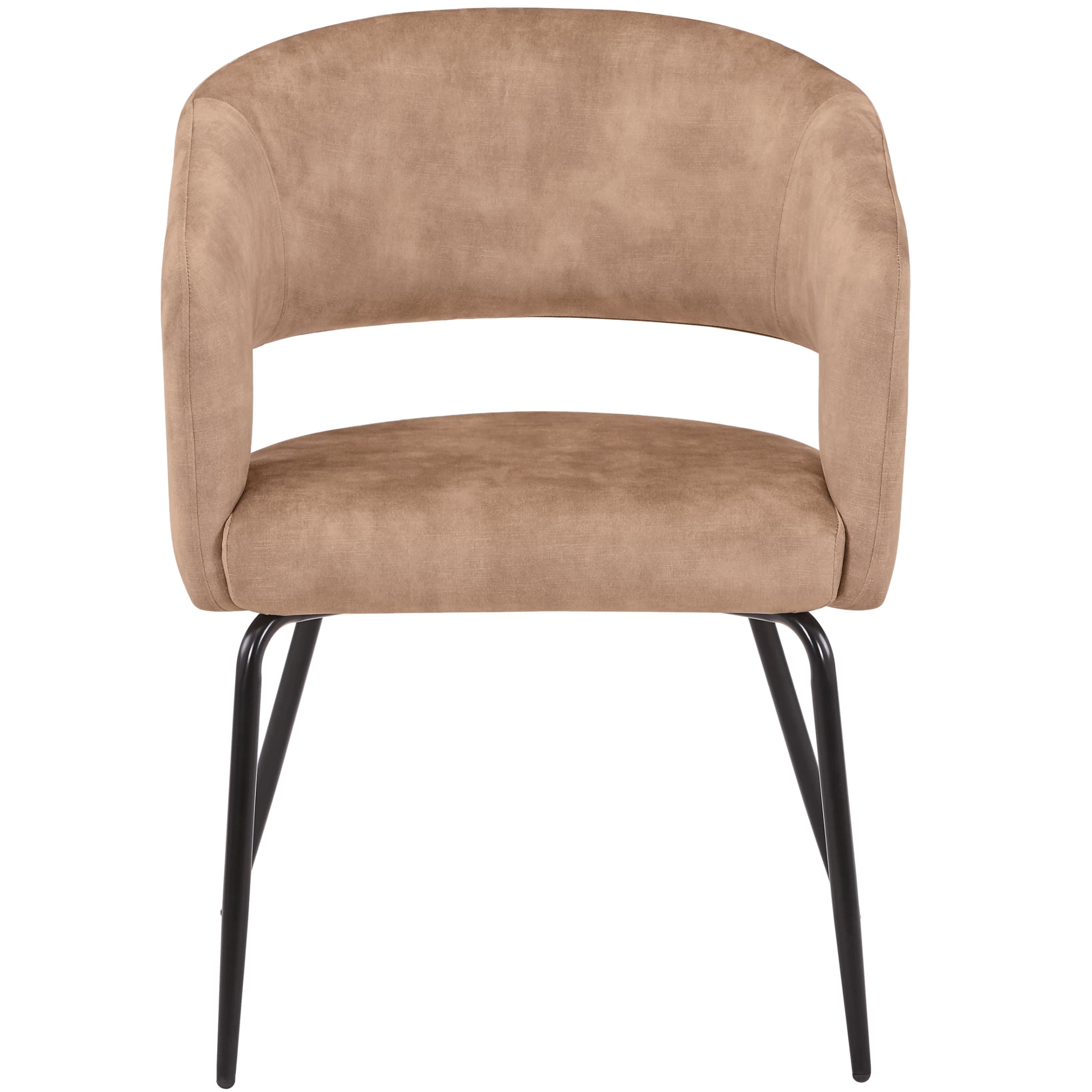 Verve 5-Piece Dining Set with 36" Round Dining Table in Black MDF Top and 4 Dining Chairs Upholstered in Velvet/LeatherThis 5-piece dining set includes a stylish 36" round table with a sleek black MDF top and 4 comfortable dining chairs upholstered in a l