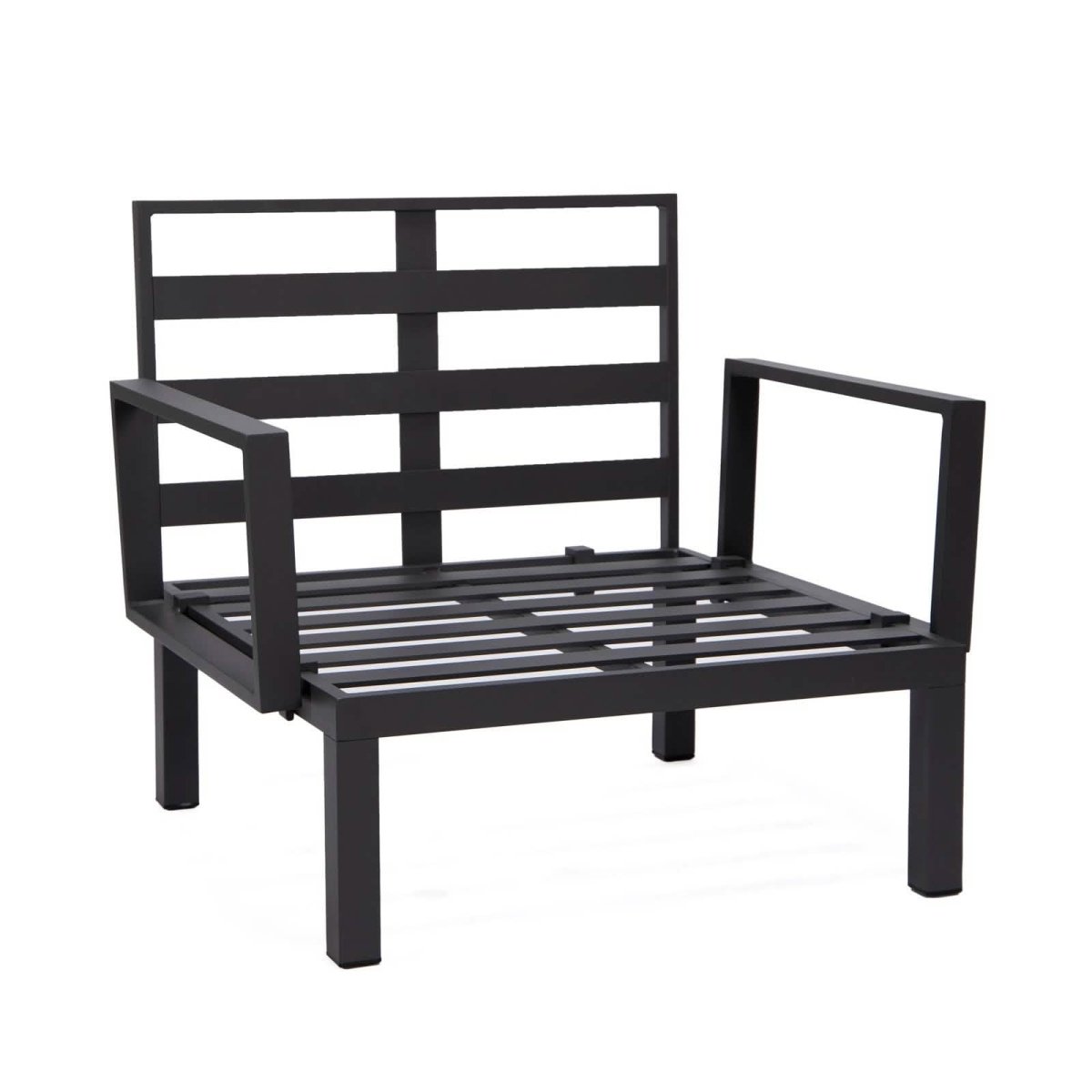 Hamilton 7 - Piece Aluminum Patio Conversation Set With Fire Pit Table And Cushions