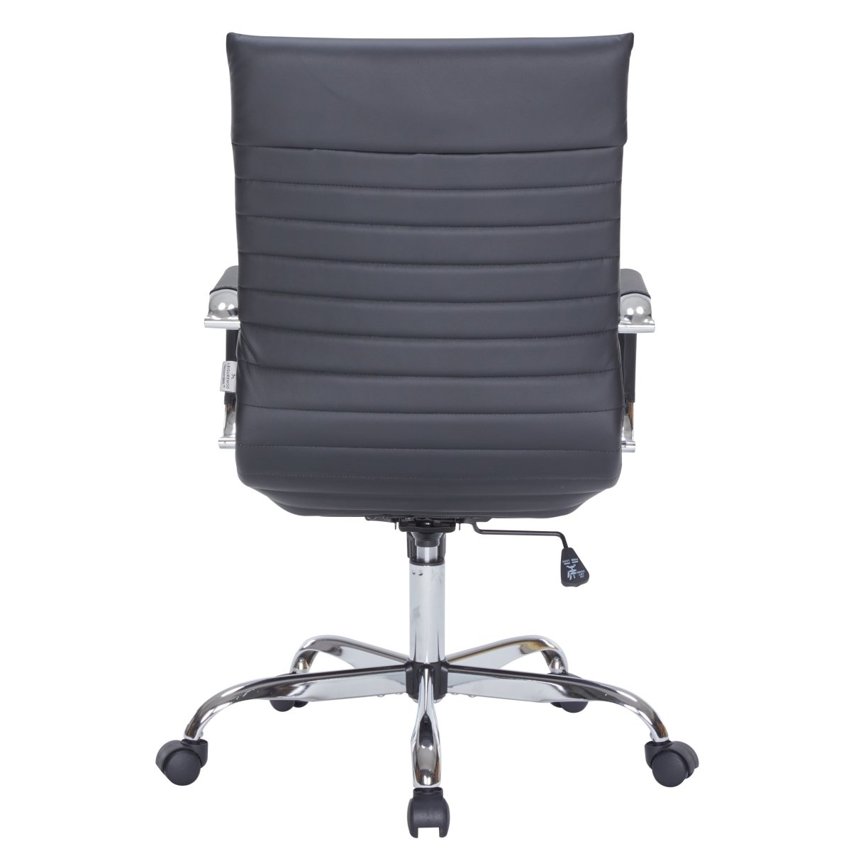 Harris Leather High - Back Adjustable Office Conference Chair with Armrests