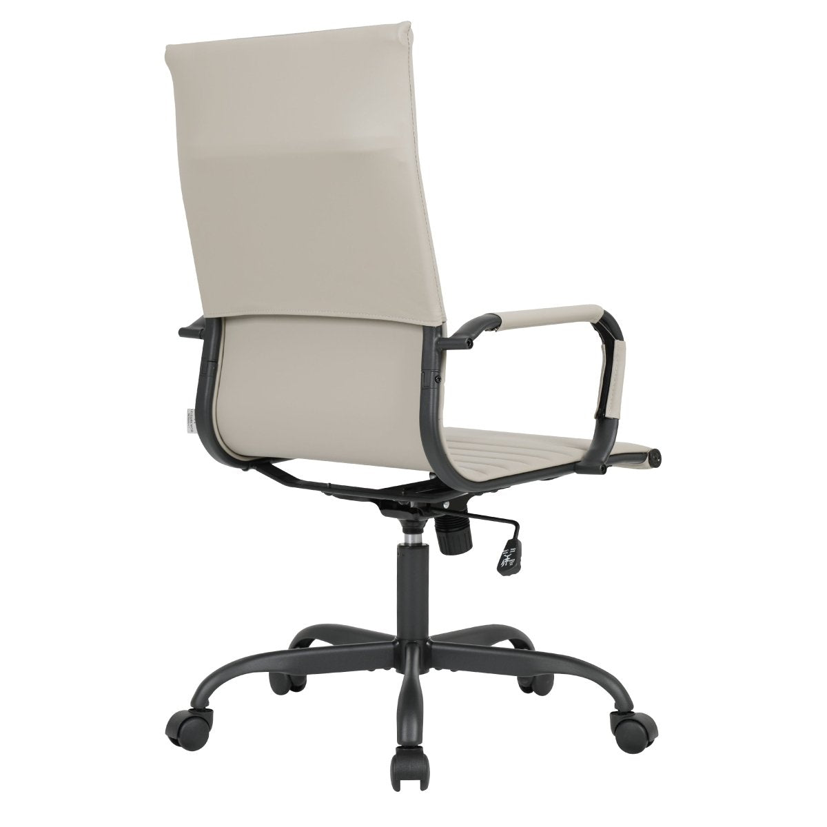 Harris Leather High - Back Adjustable Office Conference Chair with Armrests