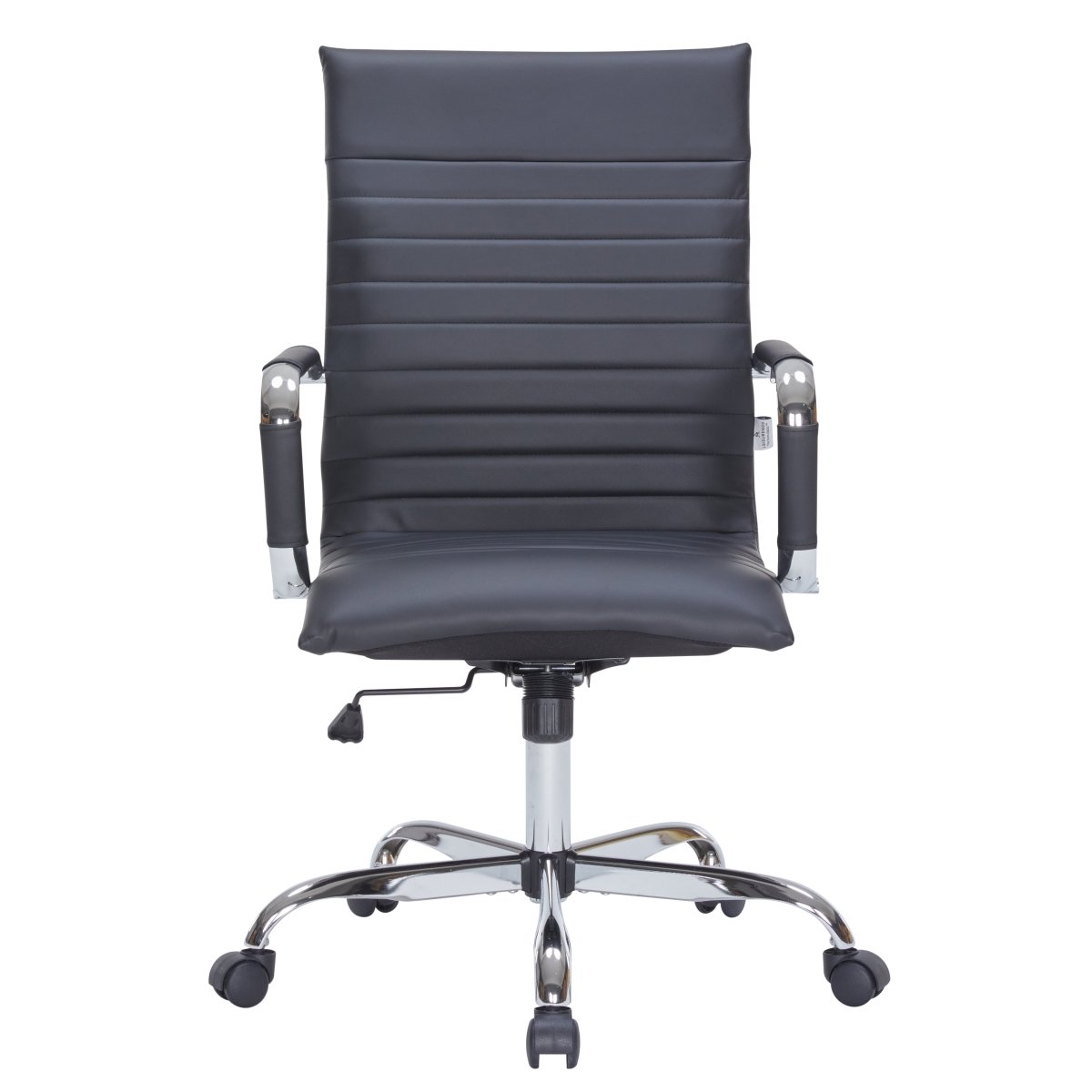 Harris Leather High - Back Adjustable Office Conference Chair with Armrests