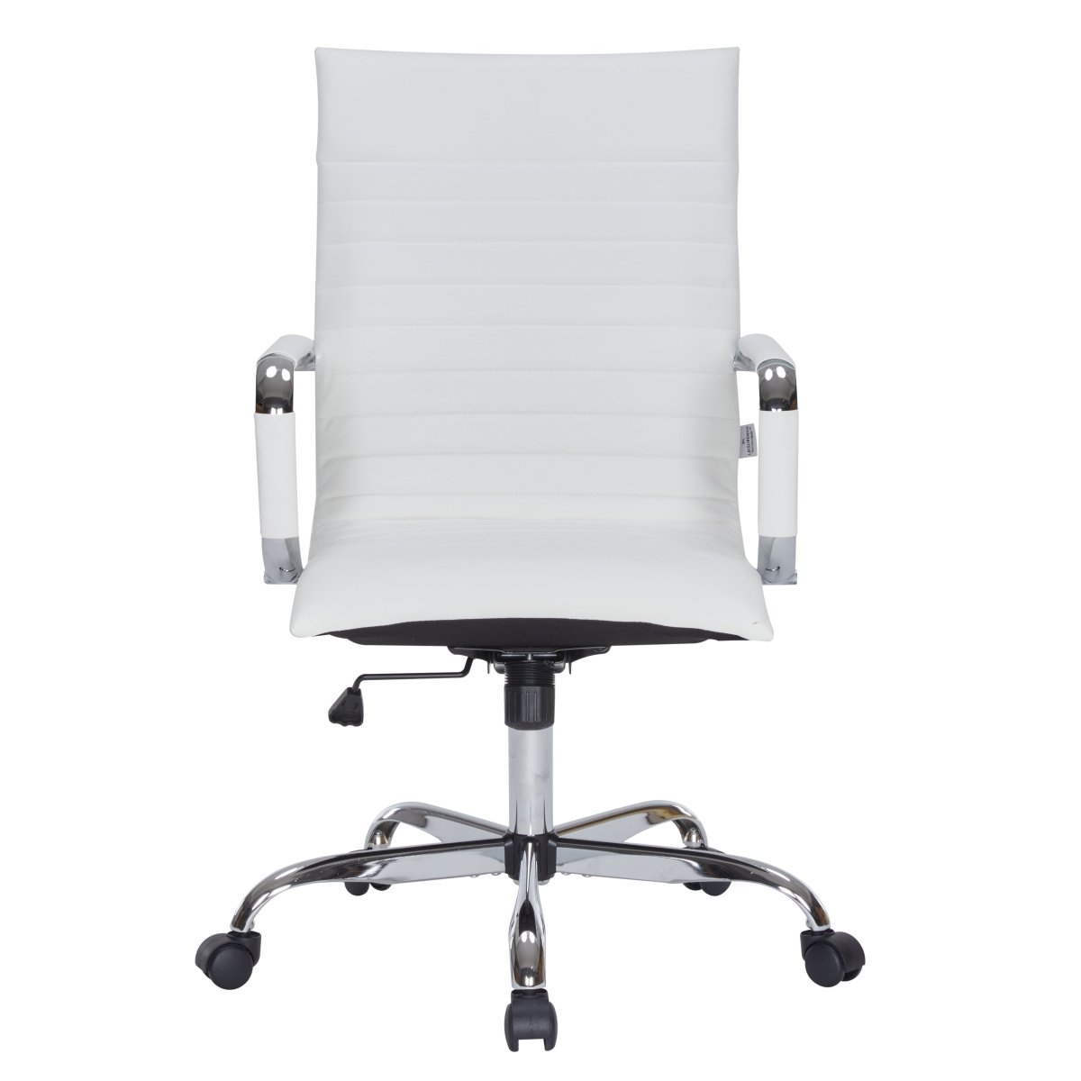 Harris Leather High - Back Adjustable Office Conference Chair with Armrests
