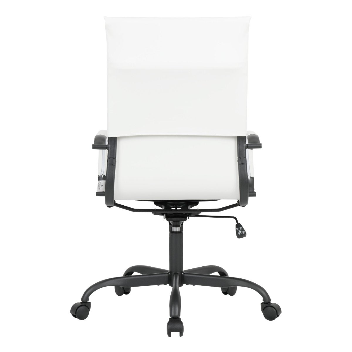 Harris Leather High - Back Adjustable Office Conference Chair with Armrests