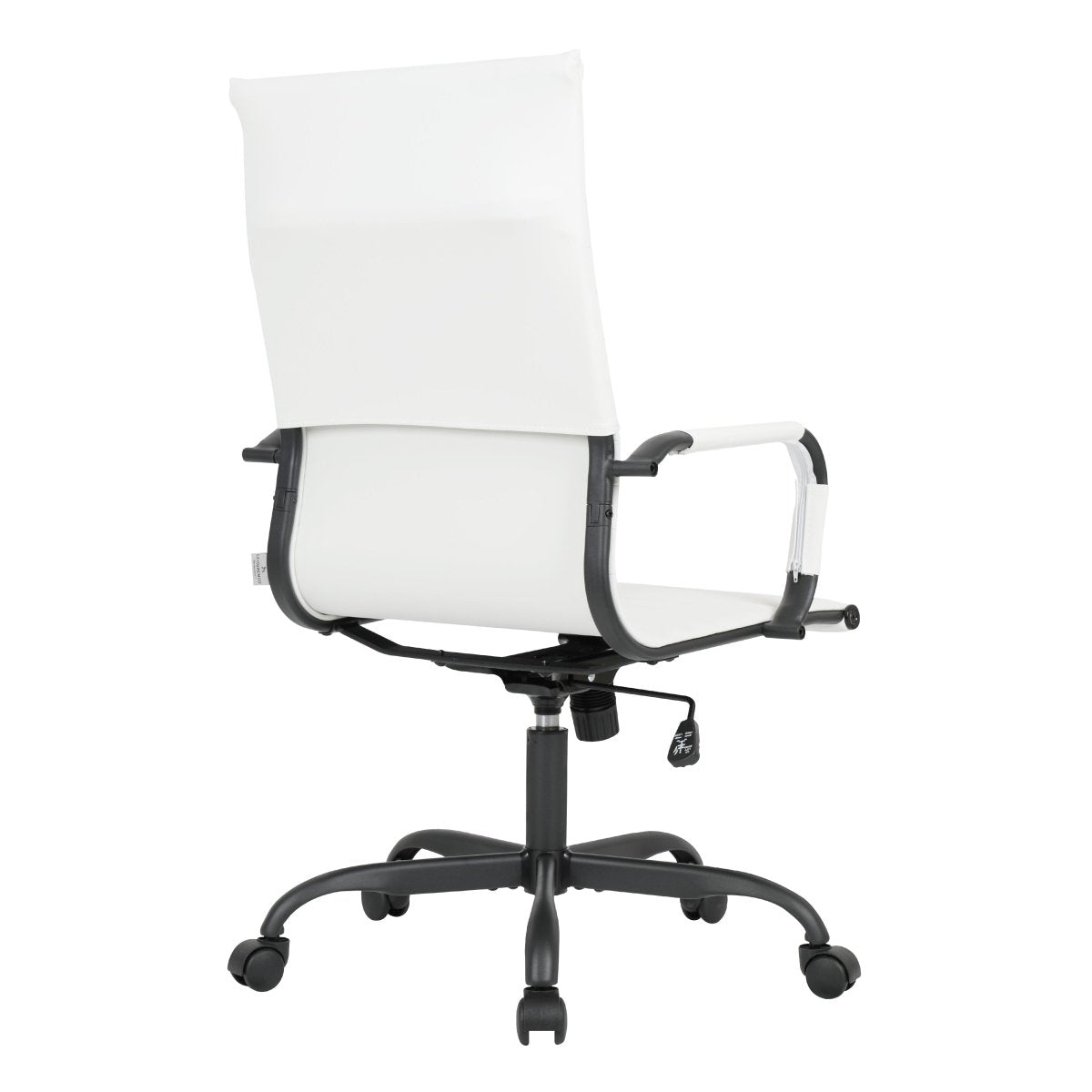 Harris Leather High - Back Adjustable Office Conference Chair with Armrests