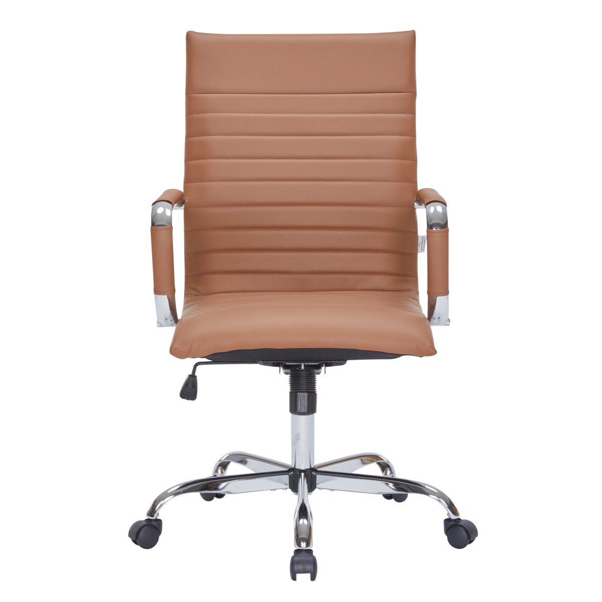 Harris Leather High - Back Adjustable Office Conference Chair with Armrests