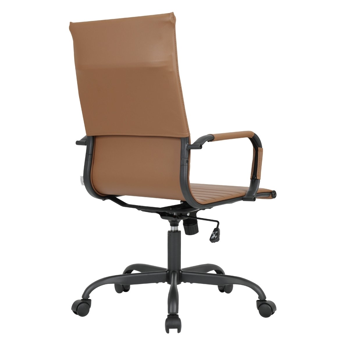 Harris Leather High - Back Adjustable Office Conference Chair with Armrests