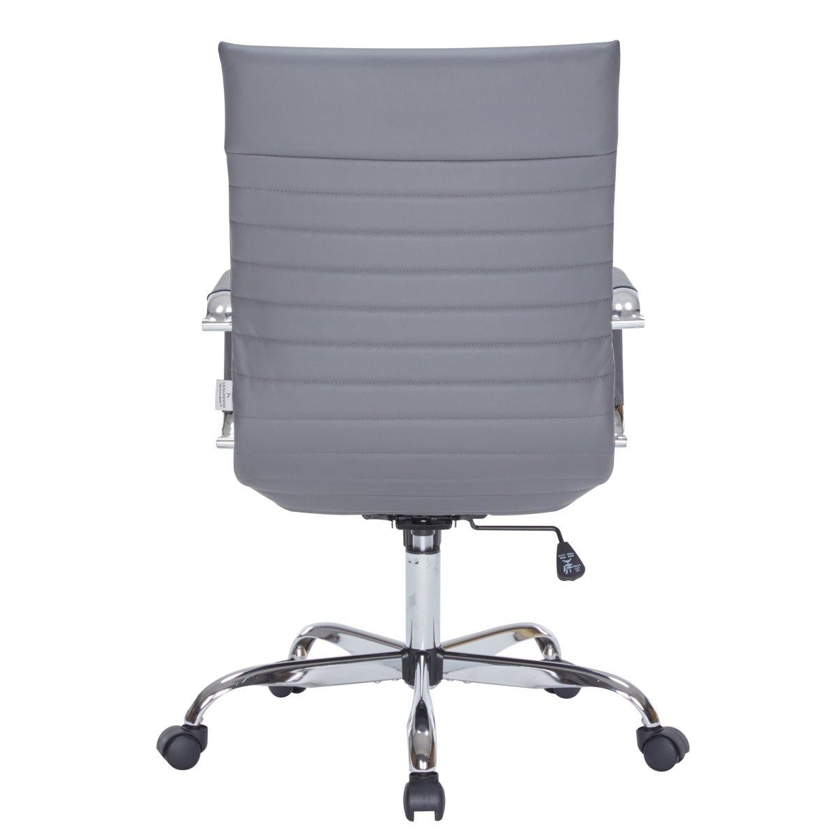 Harris Leather High - Back Adjustable Office Conference Chair with Armrests