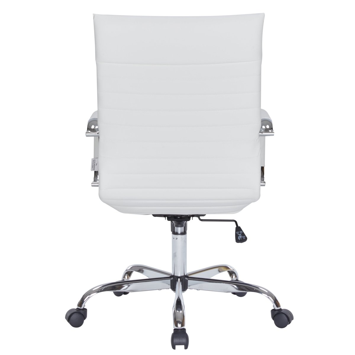 Harris Leather High - Back Adjustable Office Conference Chair with Armrests