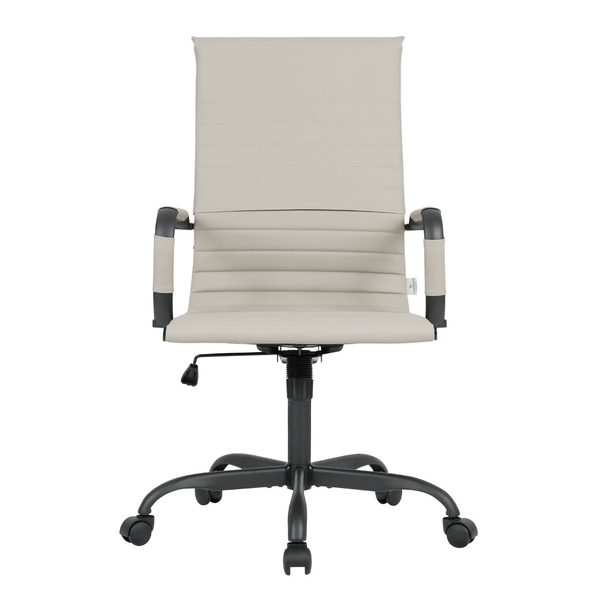 Harris Leather High - Back Adjustable Office Conference Chair with Armrests