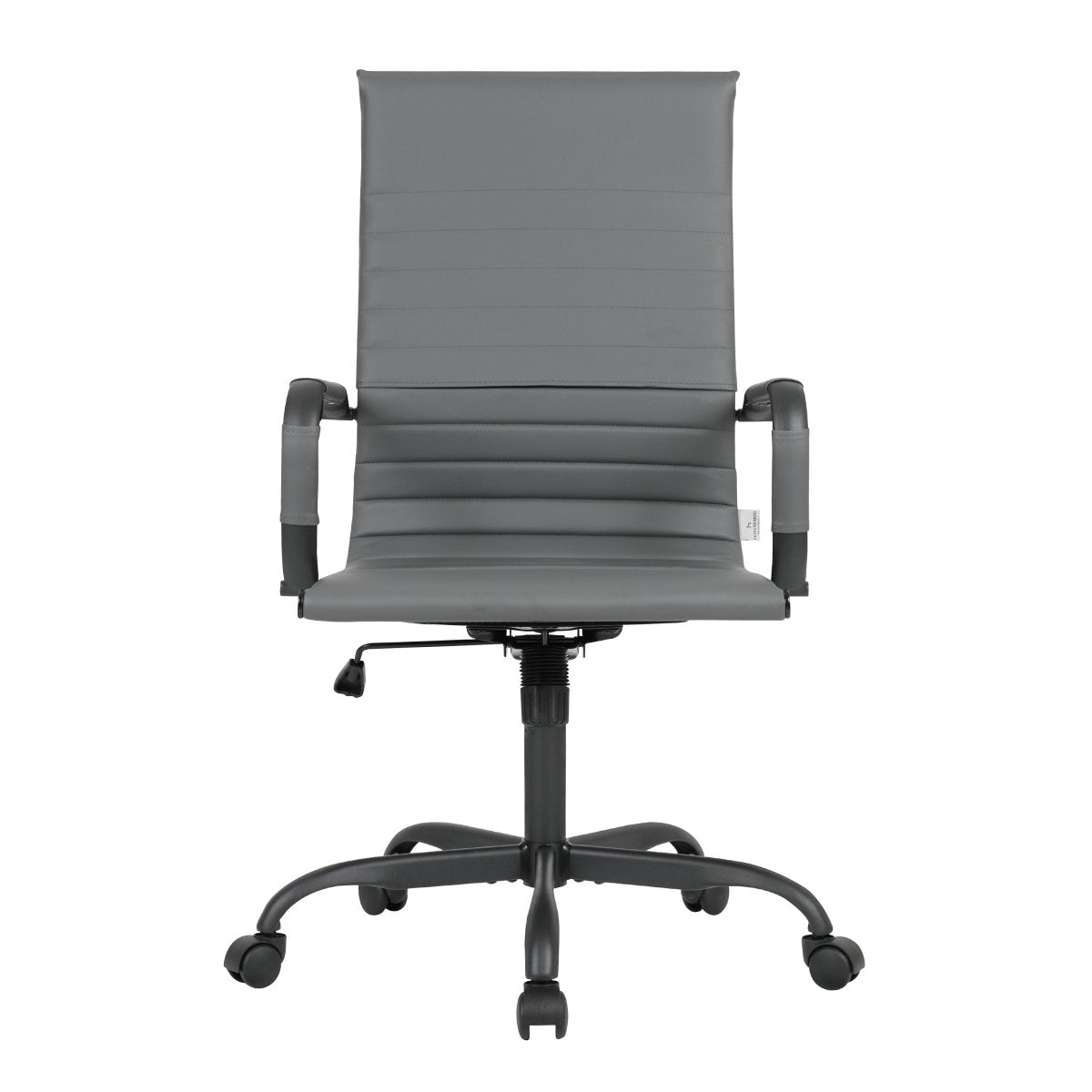 Harris Leather High - Back Adjustable Office Conference Chair with Armrests