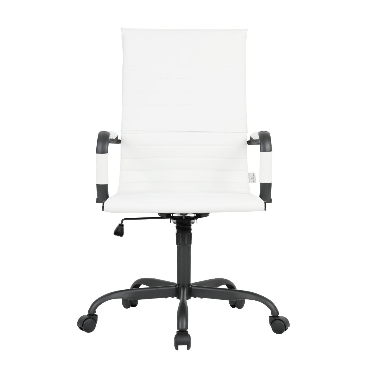 Harris Leather High - Back Adjustable Office Conference Chair with Armrests