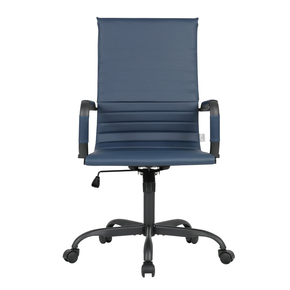 Harris High‑Back Leather Office Chair | Adjustable Swivel | LeisureMod