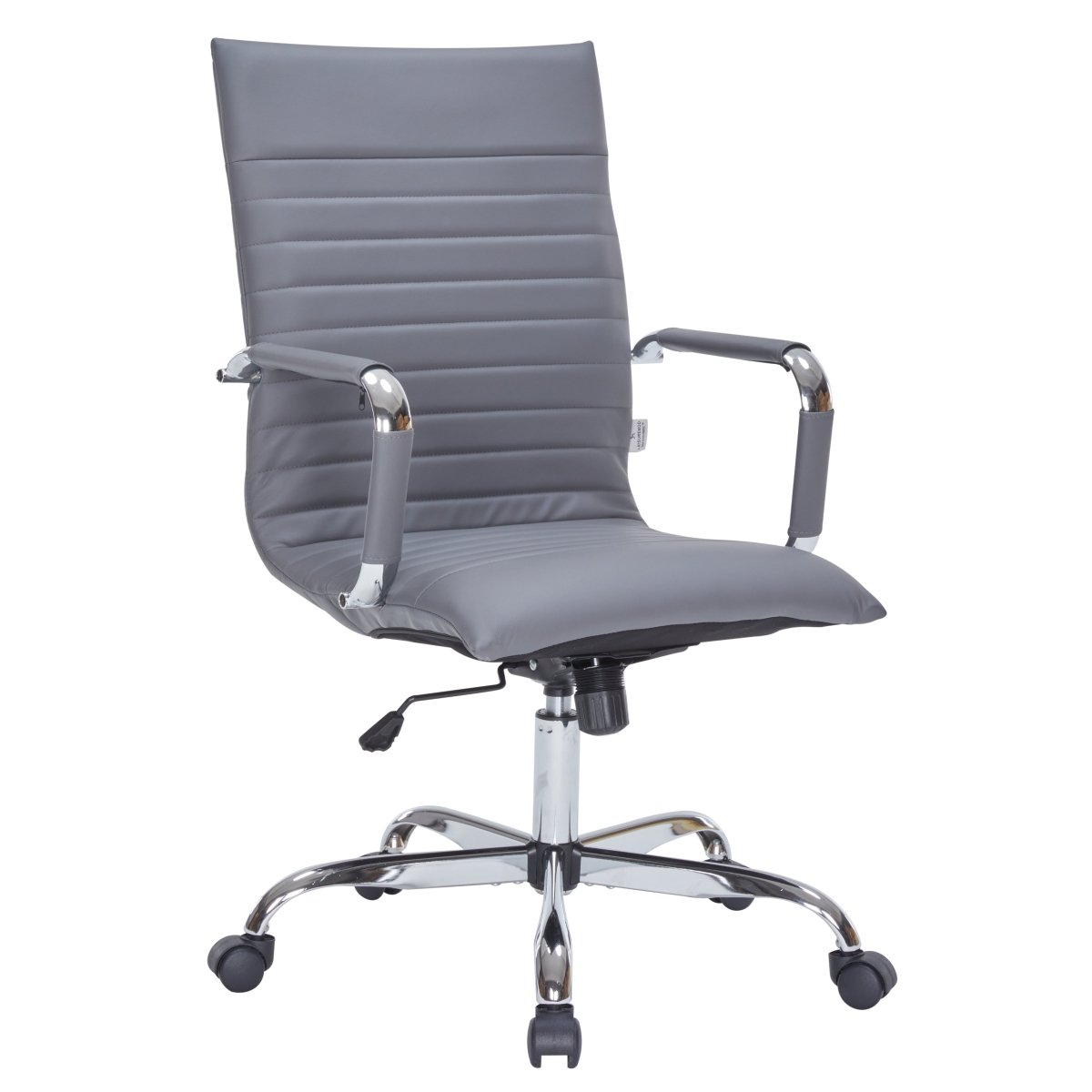Harris Leather High - Back Adjustable Office Conference Chair with Armrests