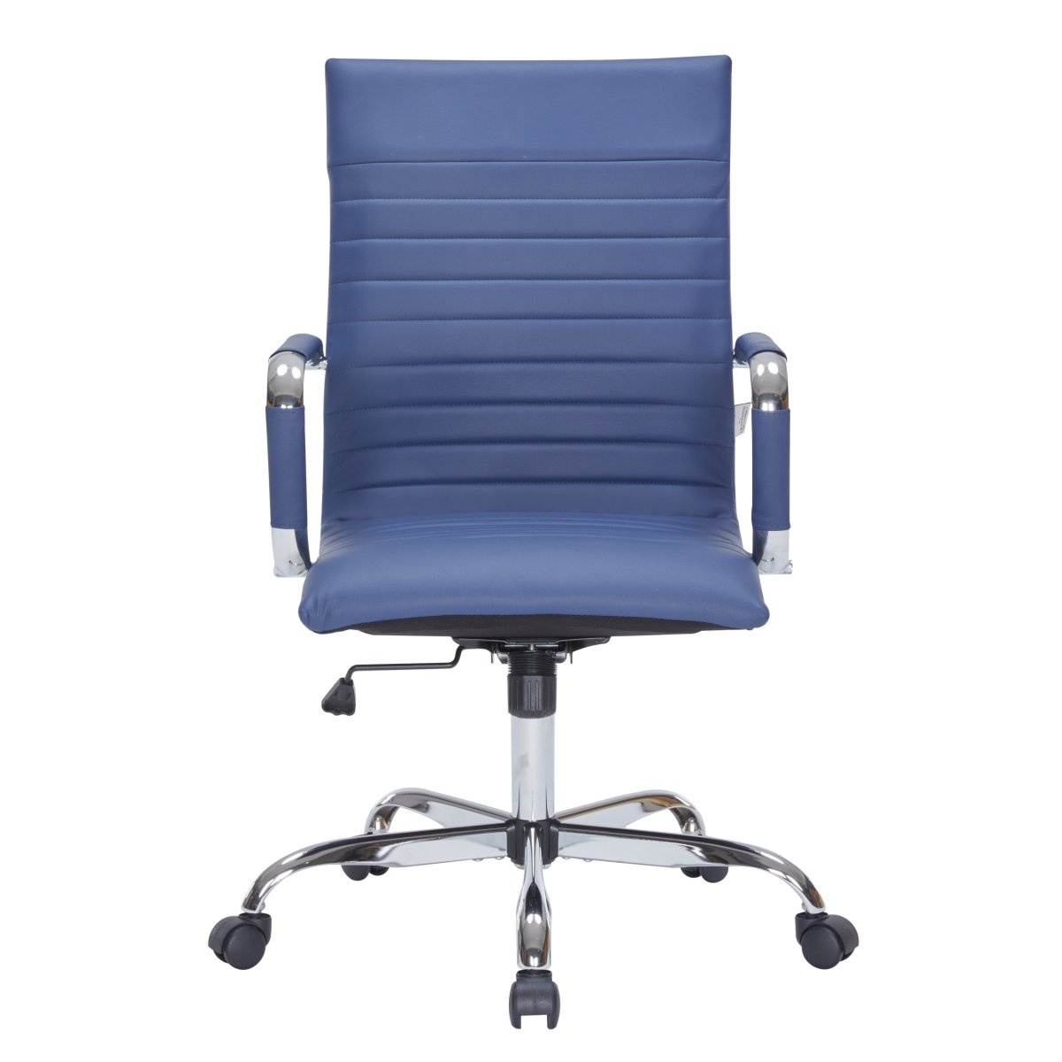 Harris Leather High - Back Adjustable Office Conference Chair with Armrests
