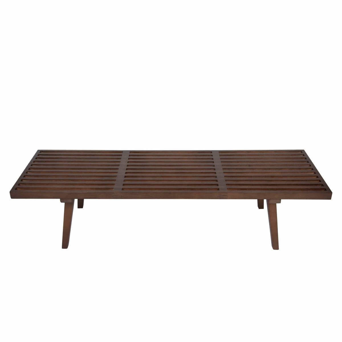 Inwood 5 Feet Platform Bench with Rubberwood Frame and Beech Wood Legs