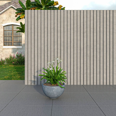 Iris Modern Round Planter Pot in Fiberstone and Clay Weather Resistant Design