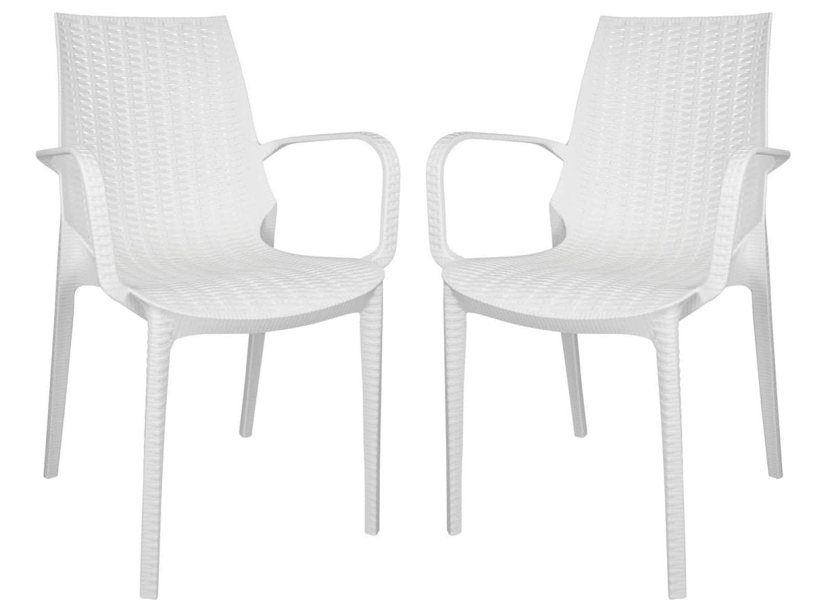 Kent Outdoor Dining Arm Chair Set of 2