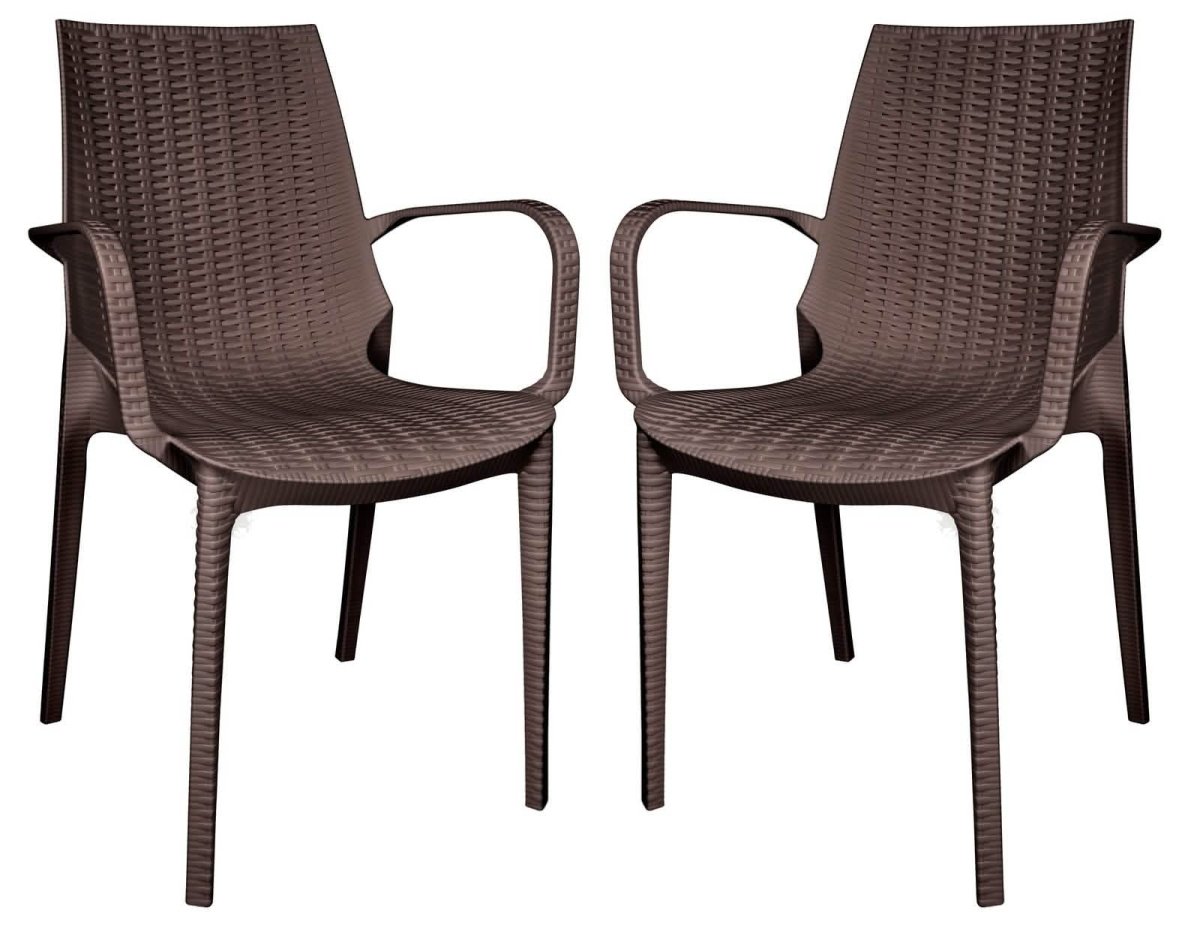 Kent Outdoor Dining Arm Chair Set of 2