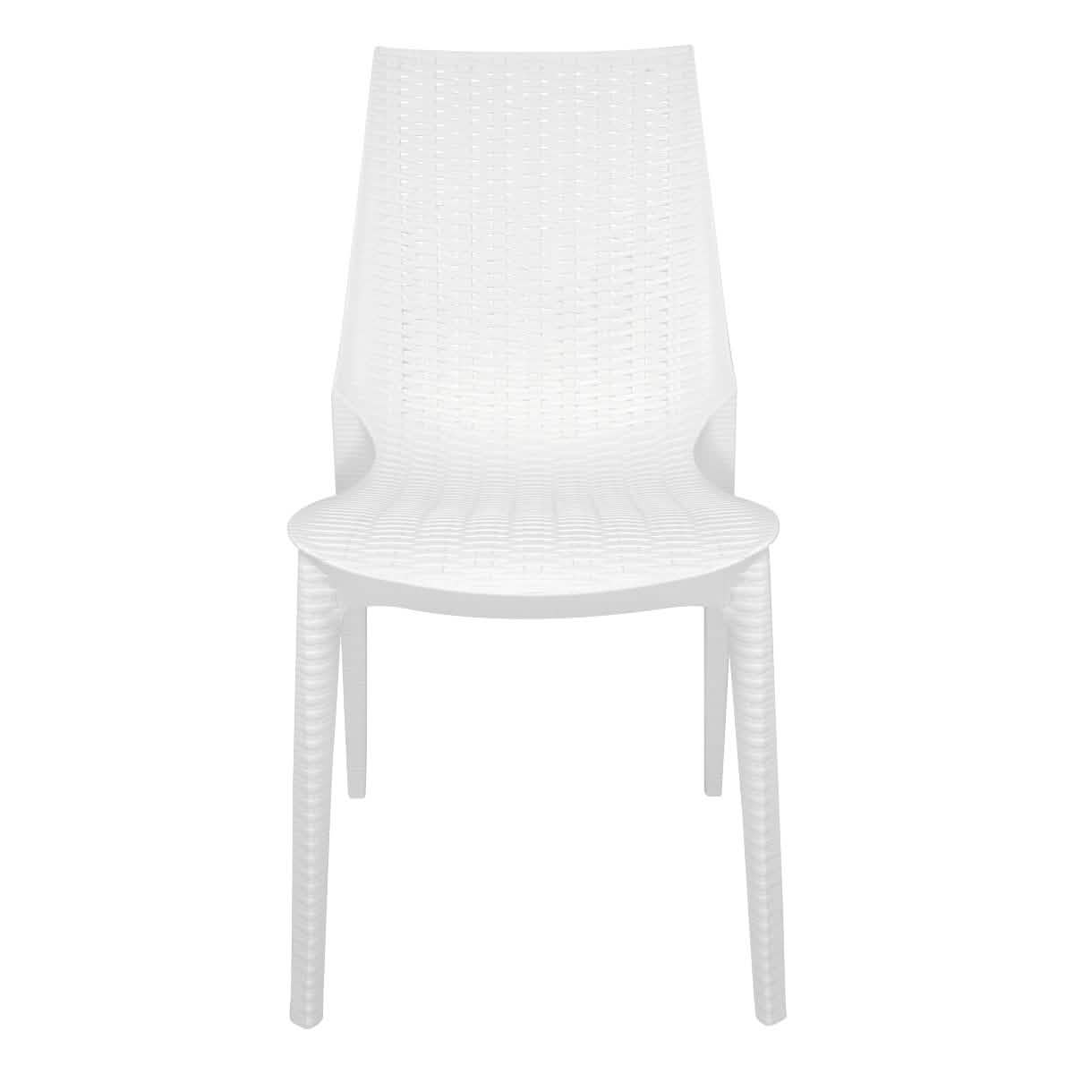 Kent Patio Outdoor Dining Chair Weave Design in Polypropylene