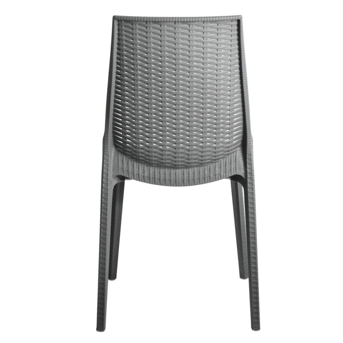 Kent Patio Outdoor Dining Chair Weave Design in Polypropylene